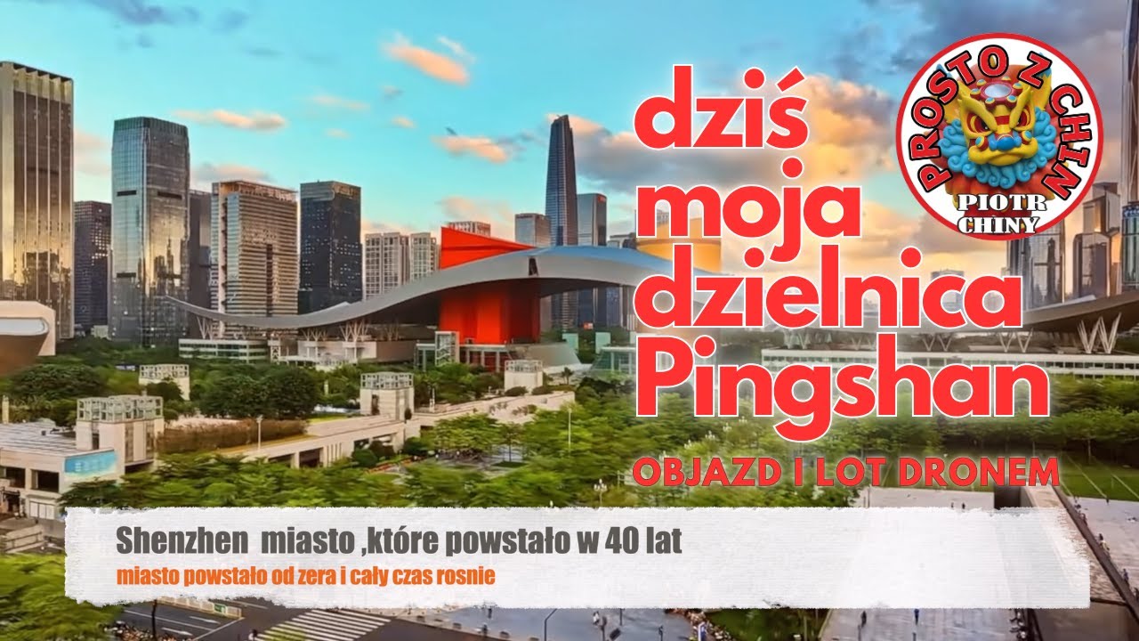 Shenzhen Pingshan robimy objazd i polatamy dronem  #shenzhen #china #explore