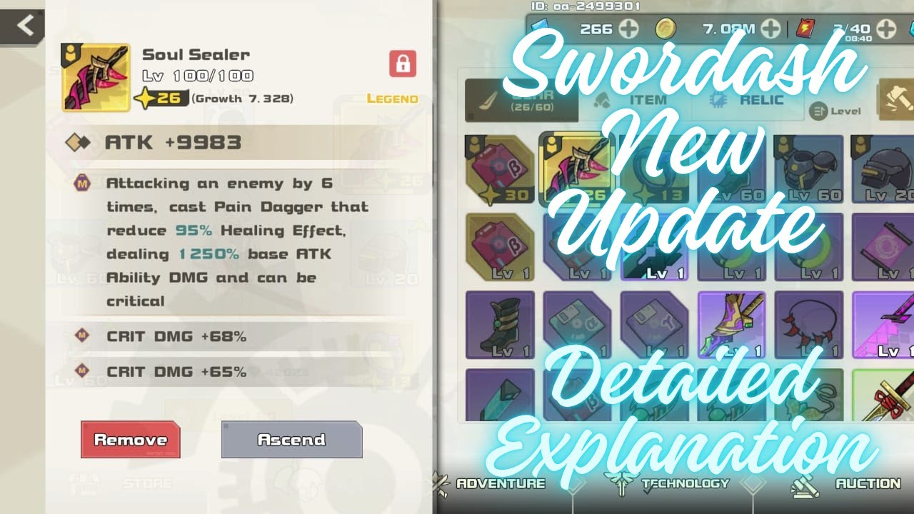 Swordash New Update Explained in Detail