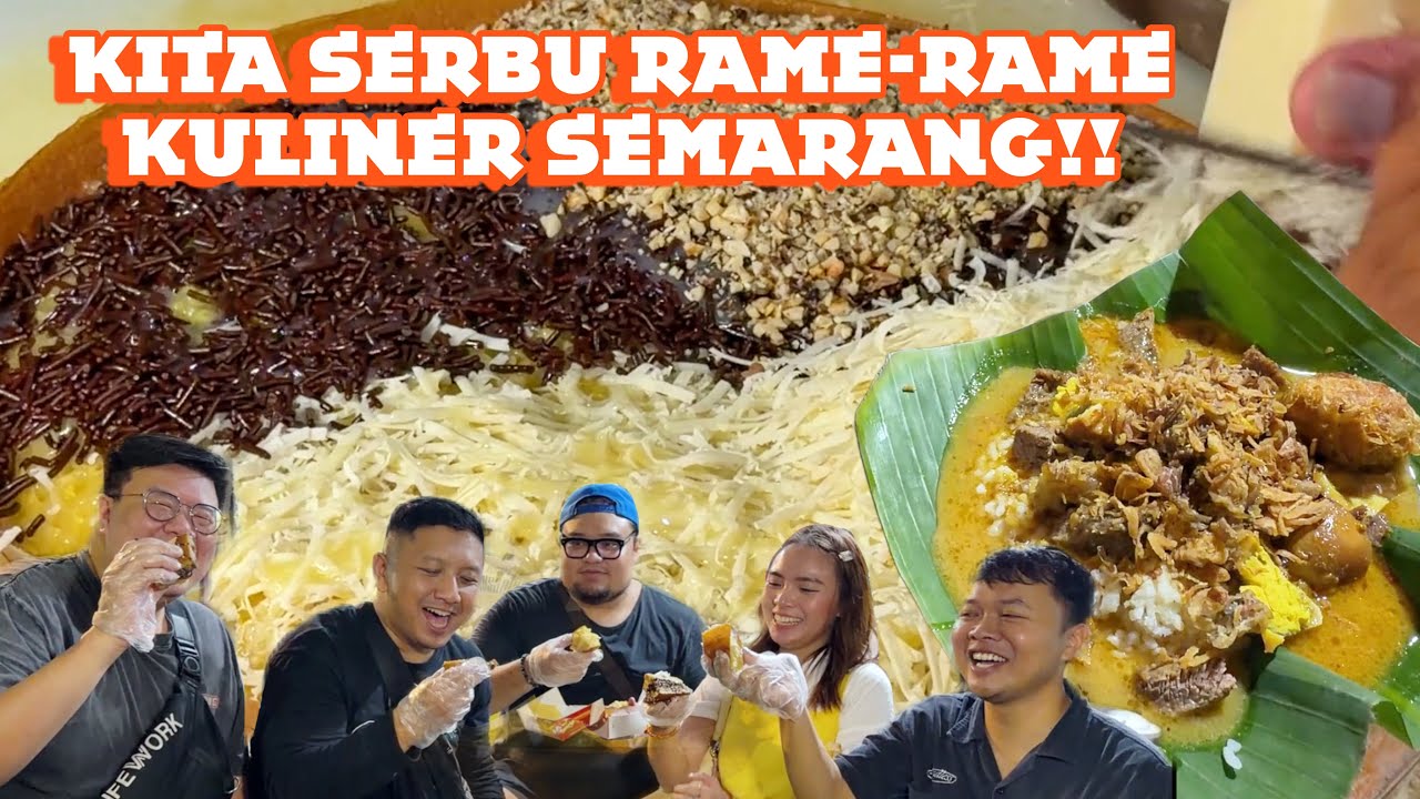 TUKANG MAKAN JALAN-JALAN SEMARANG!! @mgdalenafofficial@BoengkoesNetwork @BangMpin