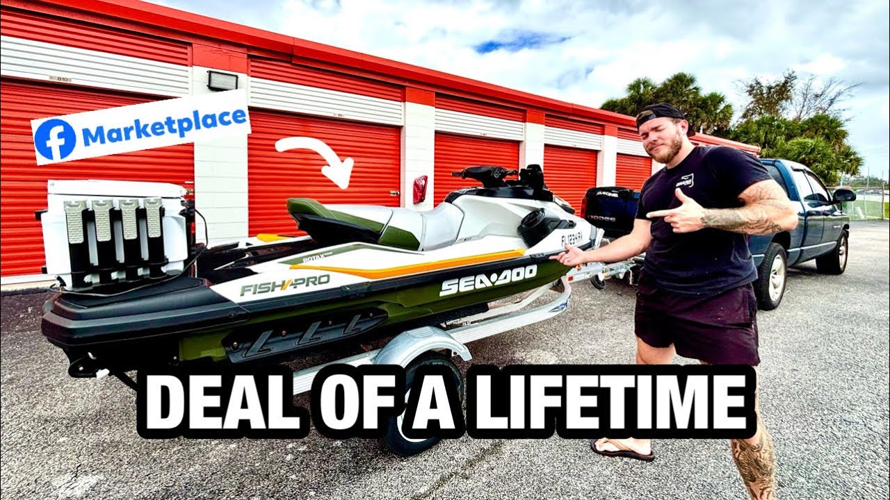 I BOUGHT THE CHEAPEST SEADOO FISH PRO - (on Facebook marketplace)
