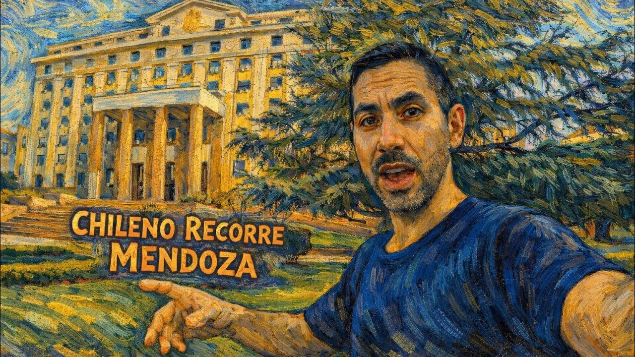 Chileno Recorre Áreas Verdes de Mendoza 