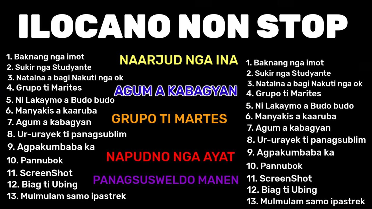 ILOCANO NON STOP