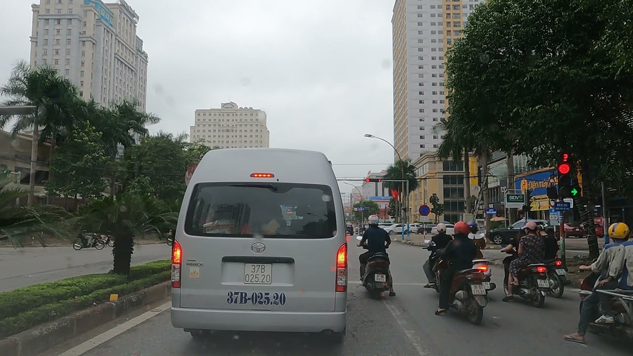 A Drive in Vinh City, Nghe An Province | Vietnam 4K