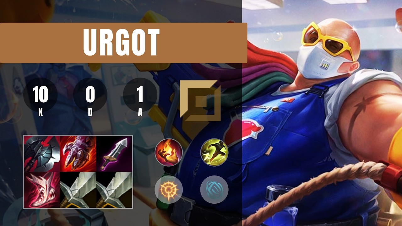 Urgot Top vs Nasus - EUW Challenger Patch 26.09