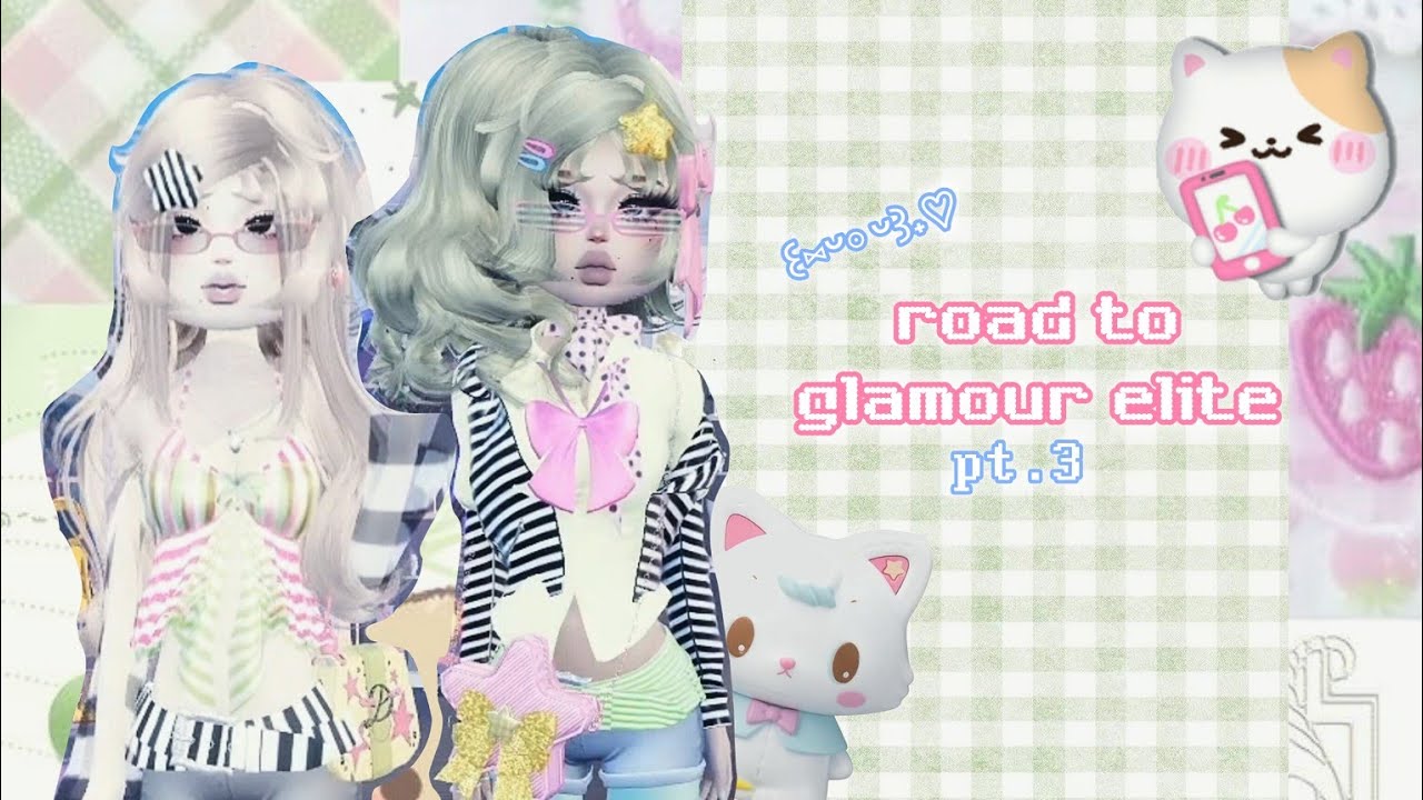 🍥꒰⁠⑅⁠ᵕ⁠༚⁠ᵕ⁠꒱⁠˖⁠♡road to glamour elite pt.3🍀playing dti in master servers✧⁠*.⁠｡⁠*⁠♡