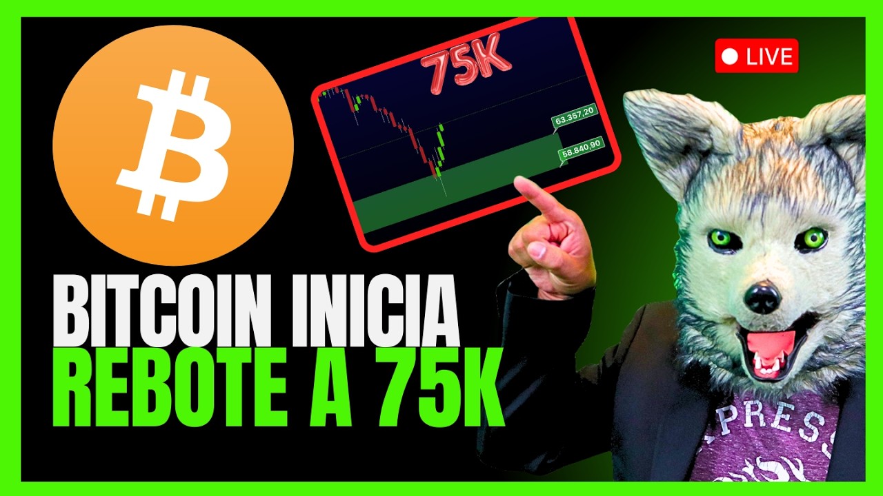 BITCOIN y su recuperación en V nos da un target mínimo de 75K? como operarlo? l |V1658