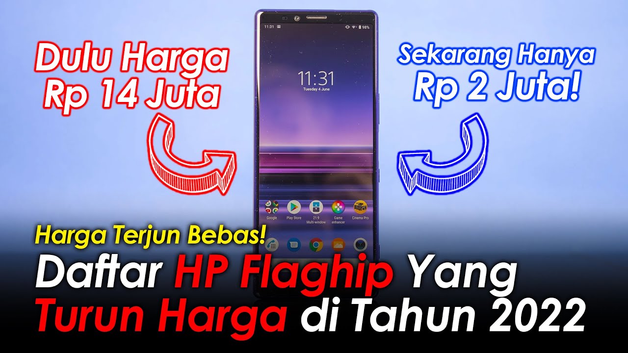 HARGA TERJUN BEBAS! Daftar HP Flagship Turun Harga | Dulu Harga Rp 14 Juta, Sekarang Hanya Rp 2 Juta