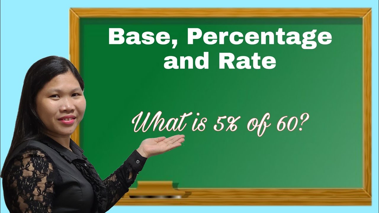 Base, Percentage and Rate