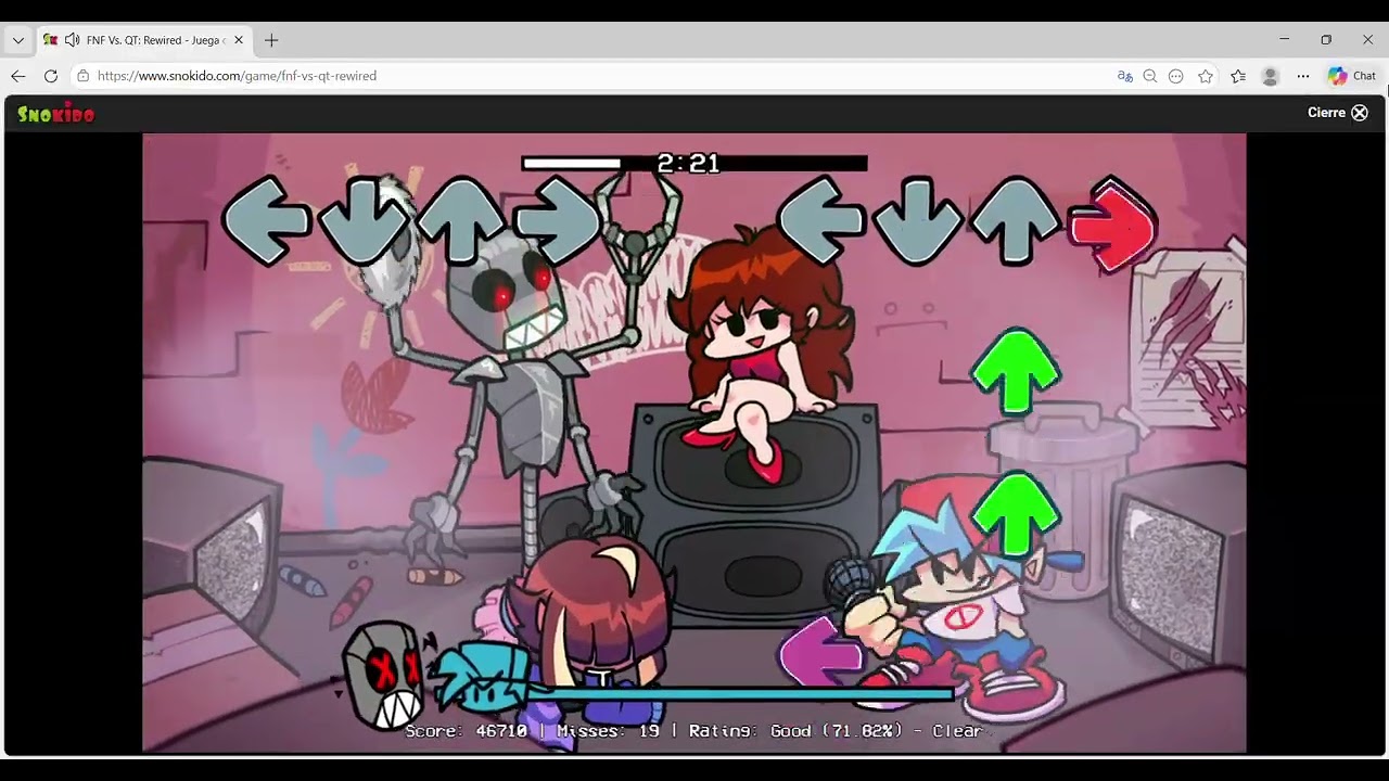 jugando qt rewired pero en la pc