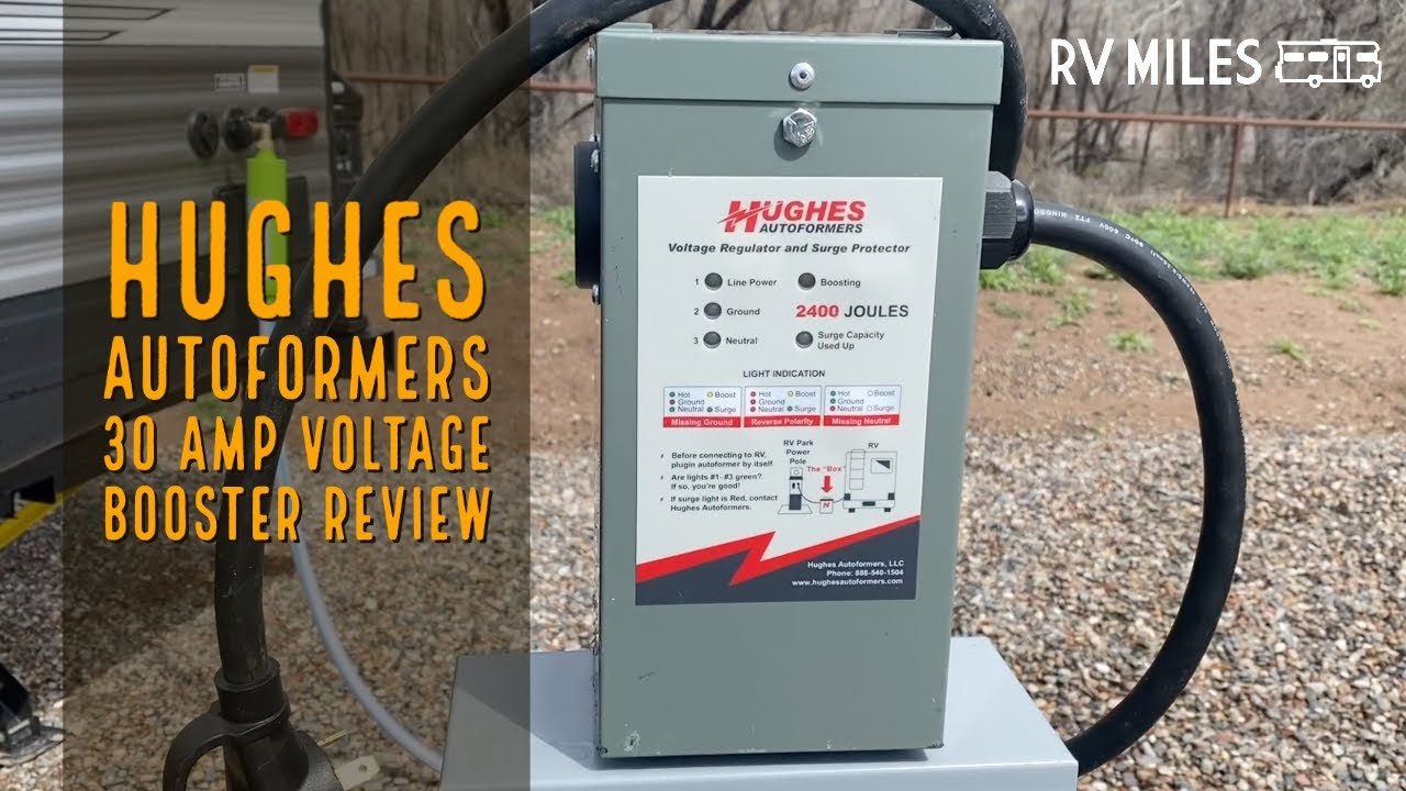 Does Your RV Need a Voltage Booster? | Hughes' 30 Amp Voltage Booster | Gear Review | RV Miles