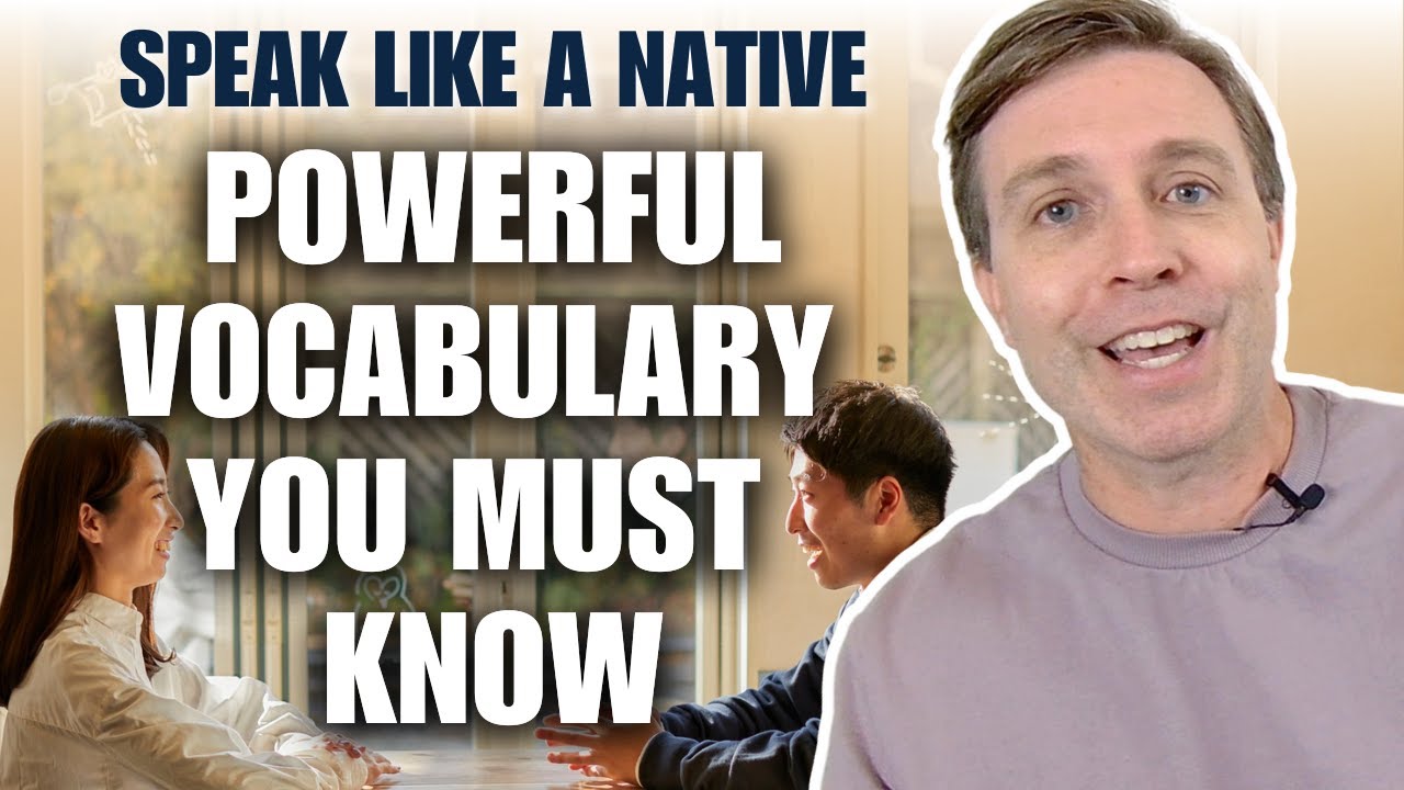 Speak Like a Native 💬 Powerful Vocabulary You MUST Know