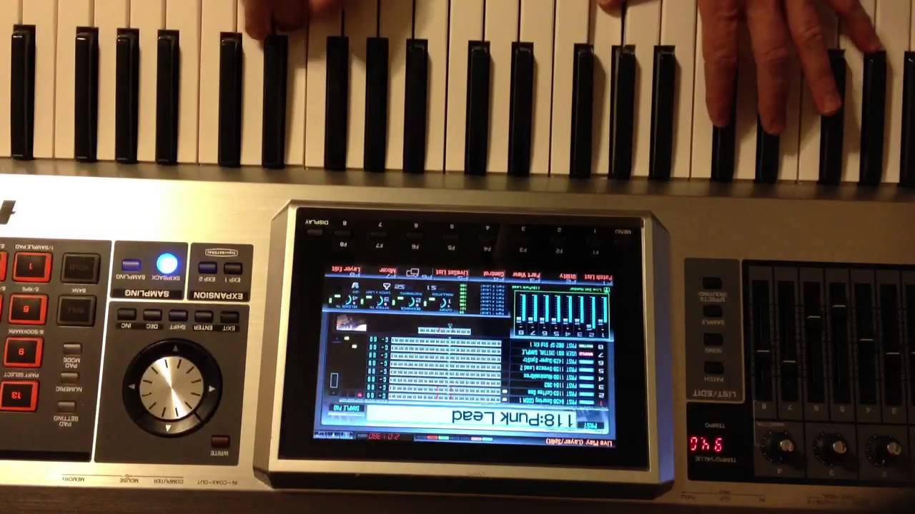 Roland Fantom G6 test drive