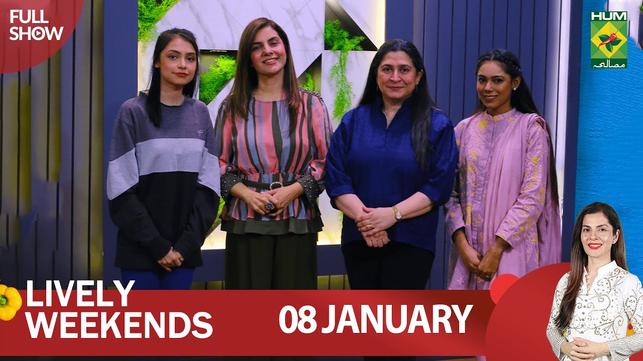 Lively Weekends - 08 Jan 2023 - Recipes: Grilled Fish & Murgh Masala Roast - Host Kiran Khan