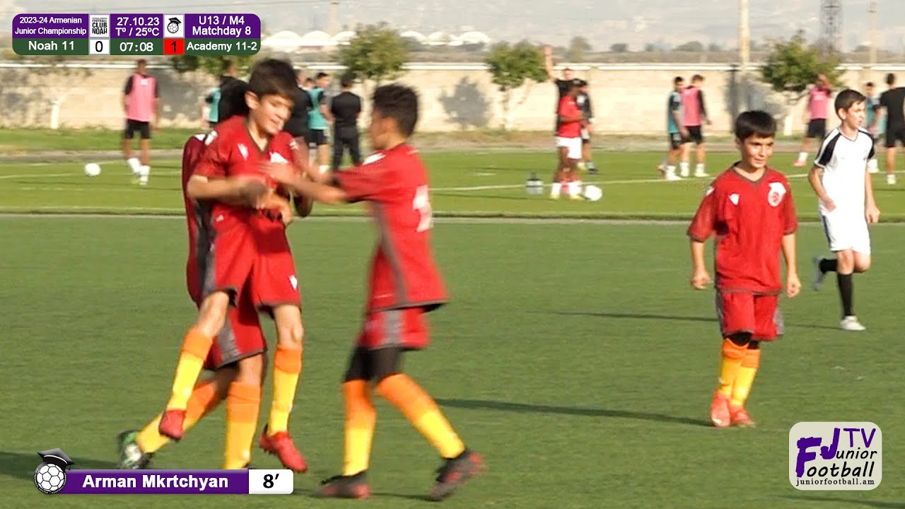 Noah 11 (3-2) Academy 11-2 (27.10.23) 2023-24 AJC U13/M4, Matchday 8