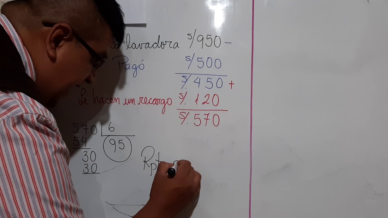 PROBLEMAS CON LAS 4TO OPERACIONES FUNDAMENTALES 1RA PARTE