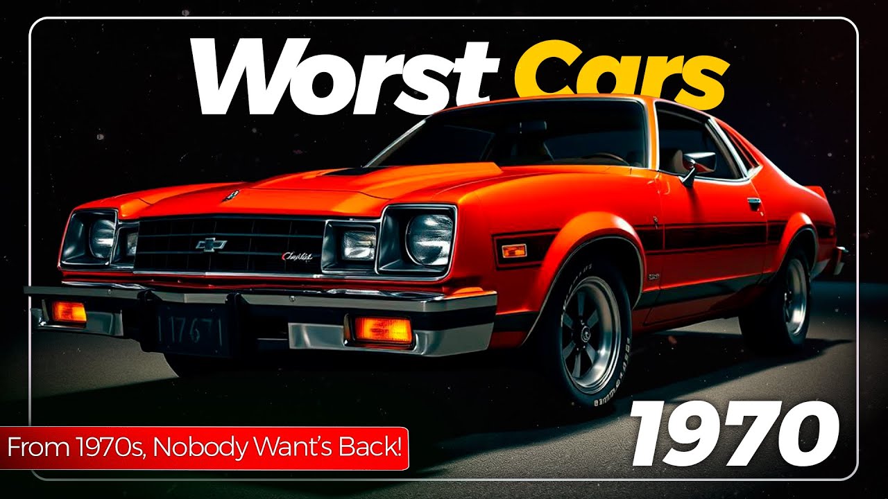 10 WORST American Cars From The 1970s, That Should Have Never Existed!