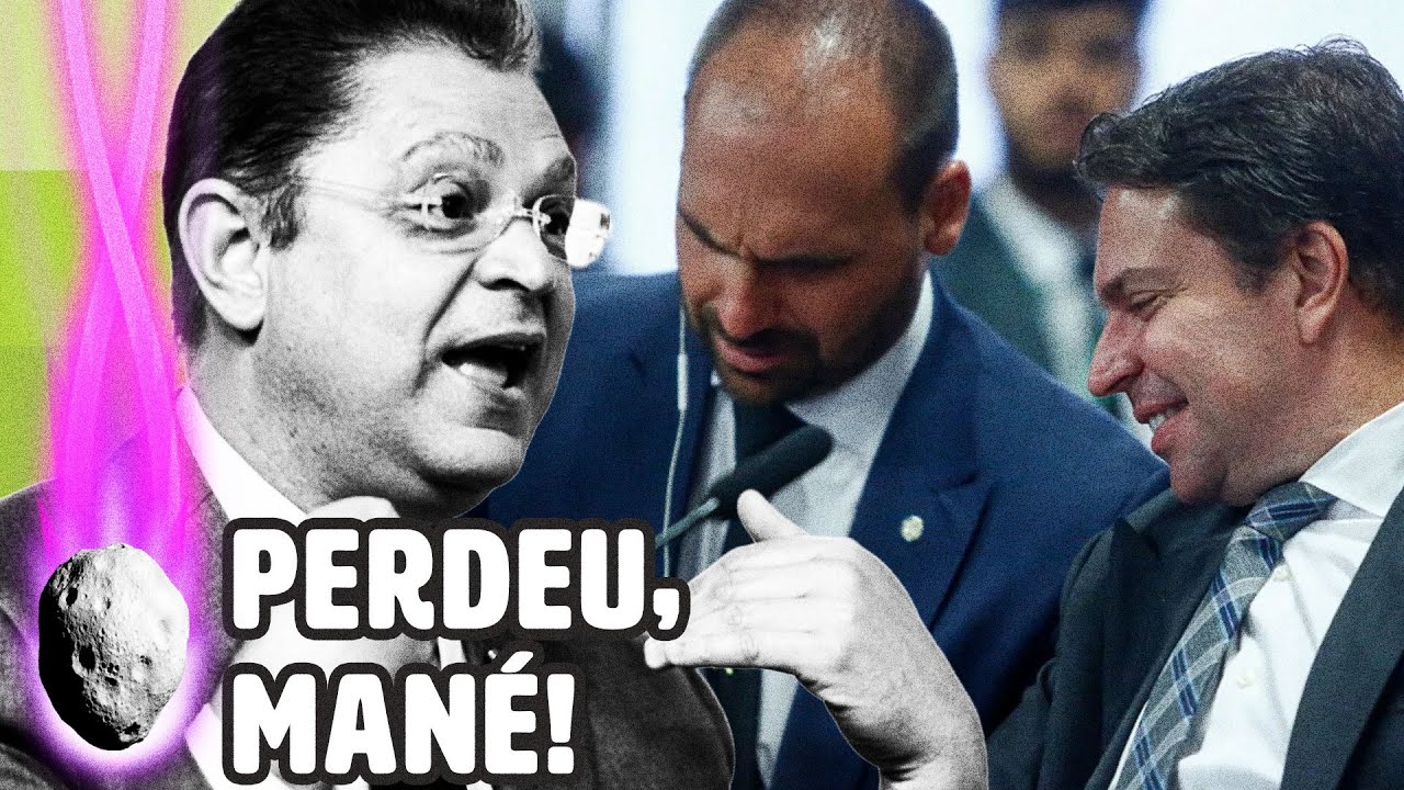 SÓSTENES SURTA COM CASSAÇÃO DE EDUARDO BOLSONARO E RAMAGEM, MAS CHORA POR OUTRO MOTIVO | PLANTÃO