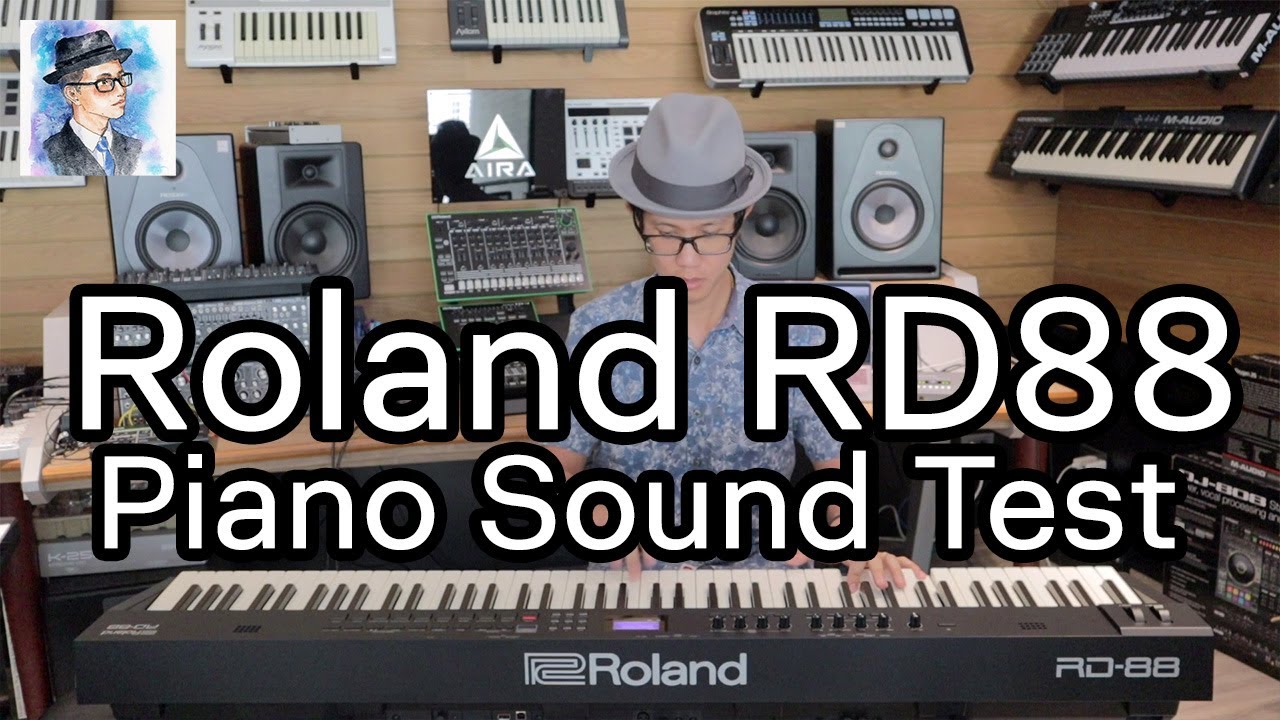Roland RD88 Piano Sound Test by ตองพี