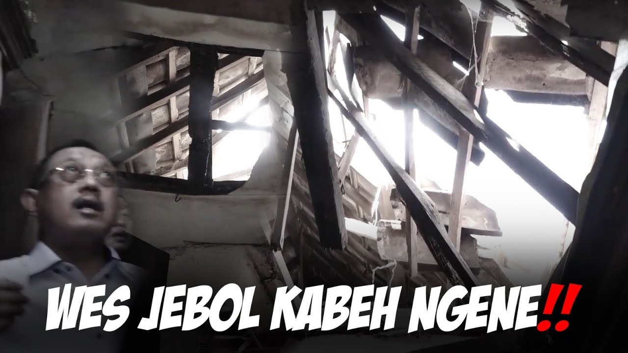 MENGKHAWATIRKAN!!! Rumah Beratap Langit, Hampir Rubuh⁉️