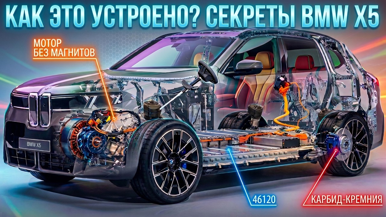 How It&rsquo;s Made: The NEW BMW X5 G65 - Magnet-Free Motor | Silicon Carbide | 46120 Battery