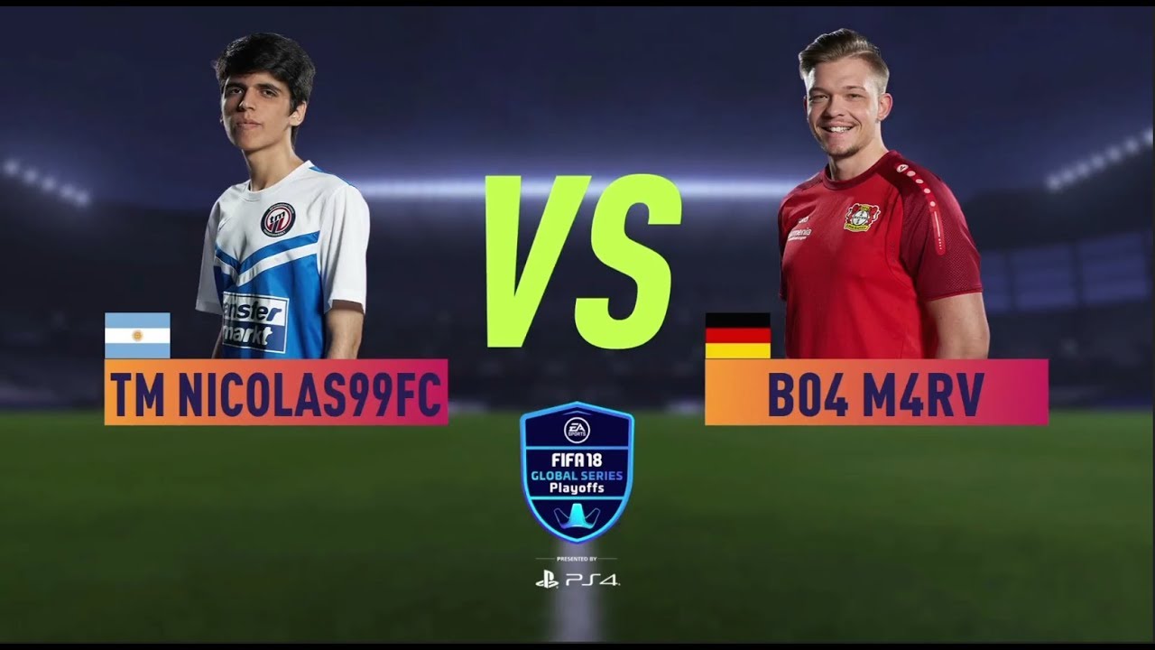 FIFA 18 Playstation Global Series Grand Final Amsterdam 🏆 TM Nicolas99FC vs B04 M4RV