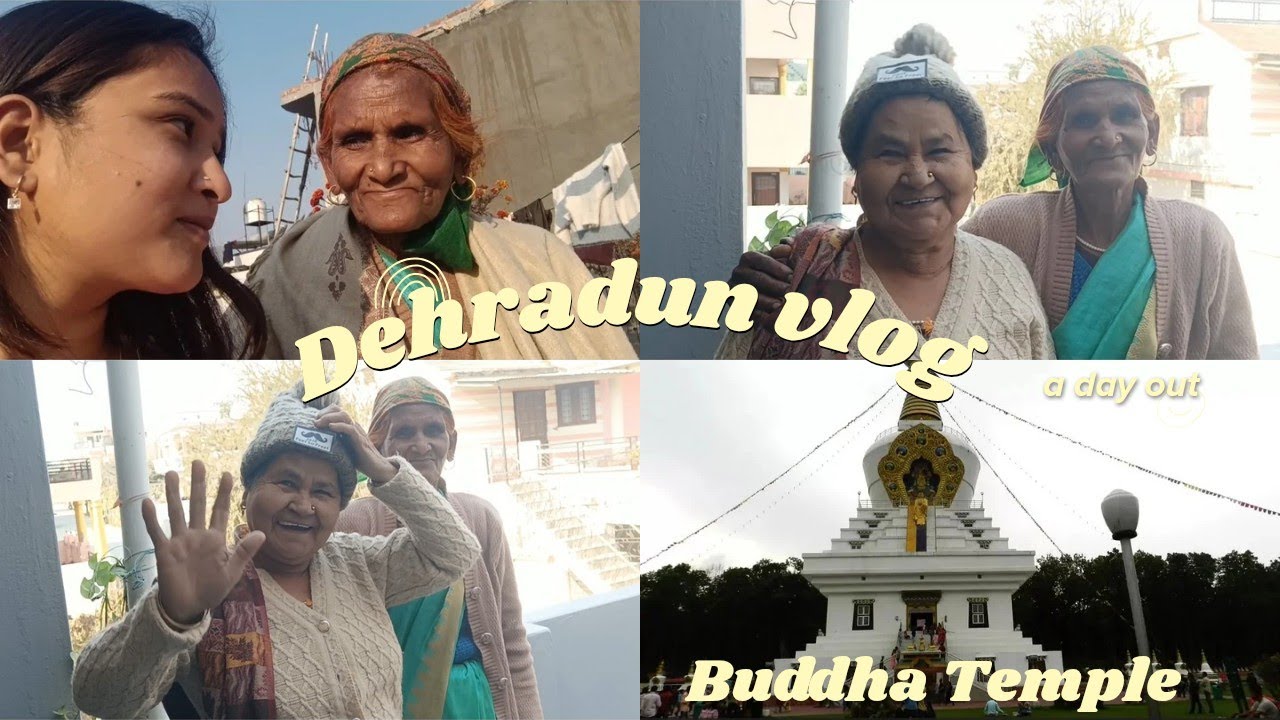 #vlog209 Finally Dehradun Pahunch gaye ☺️☺️ || Dadi Ke Saath Gye Buddha Temple ❤️ @sgvlogs14 