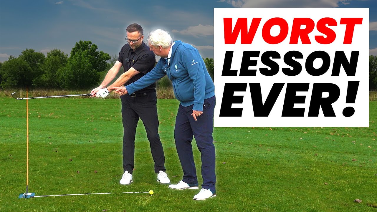 I Had the WORST GOLF Lesson EVER!
