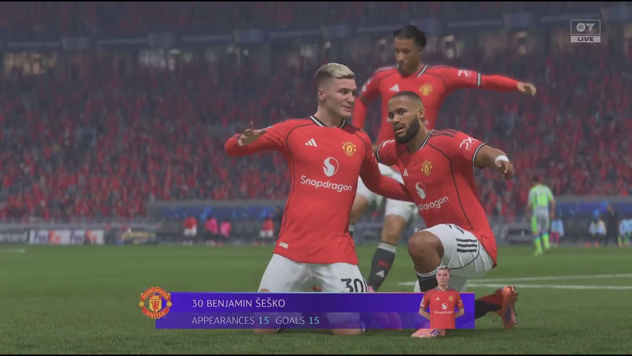 Man  Utd win champions league
