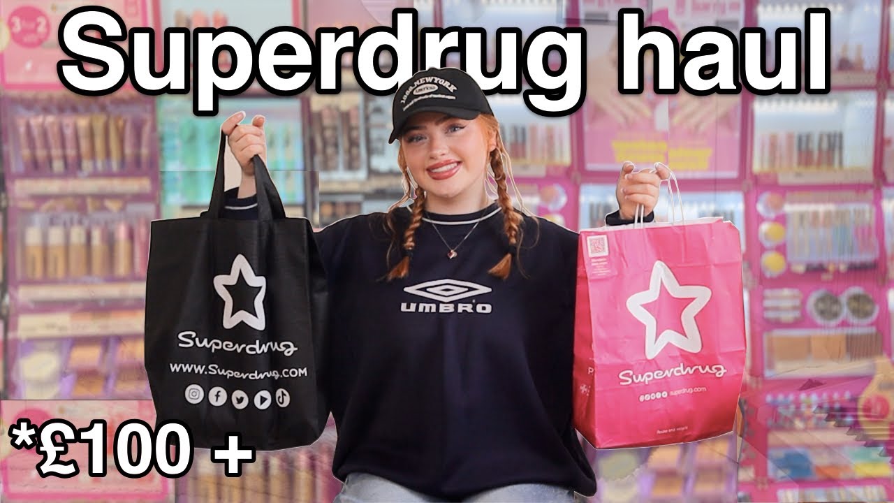 Superdrug Shopping Haul *teen skincare, selfcare & makeup | Ruby Rose UK