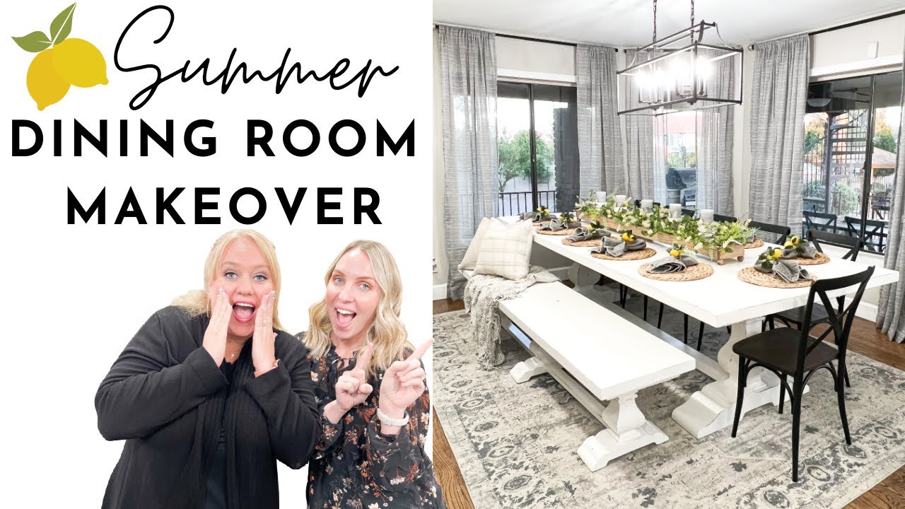 SUMMER DINING ROOM MAKEOVER