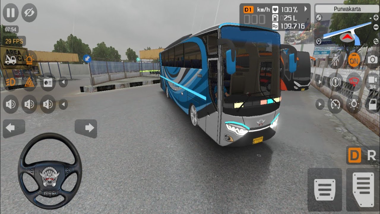Bus Simulator Indonesia Game 3D- Big Bus Drive Offroad And City - Android Gameplay  ;