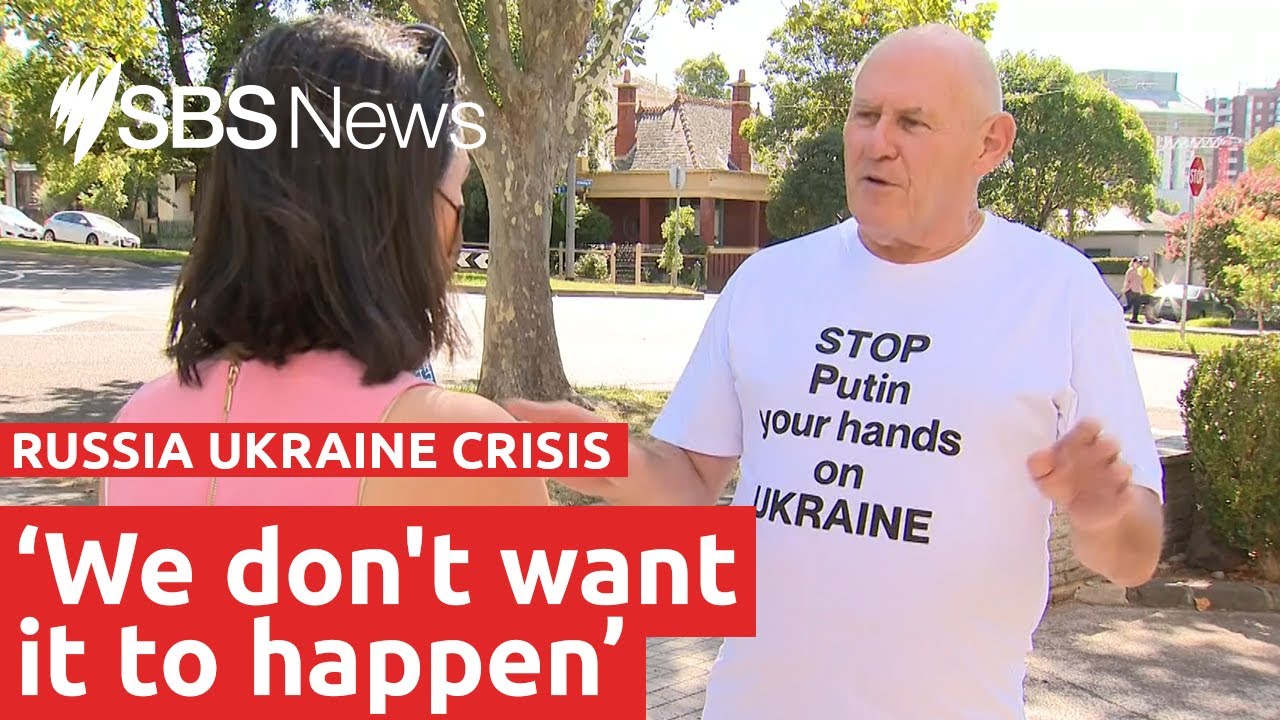 Ukrainians in Australia worry as embassy in Kyiv evacuated | SBS News