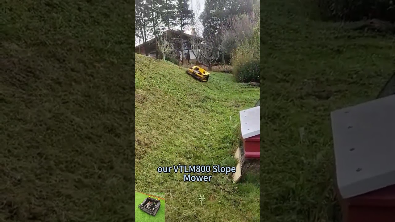 factory direct sales low wholesale price China mountain slope radio controlled brush mower