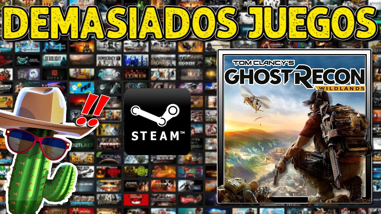 Pruebo TODOS Mis Juegos de Steam Por 3Hrs - RECON WILDLANDS