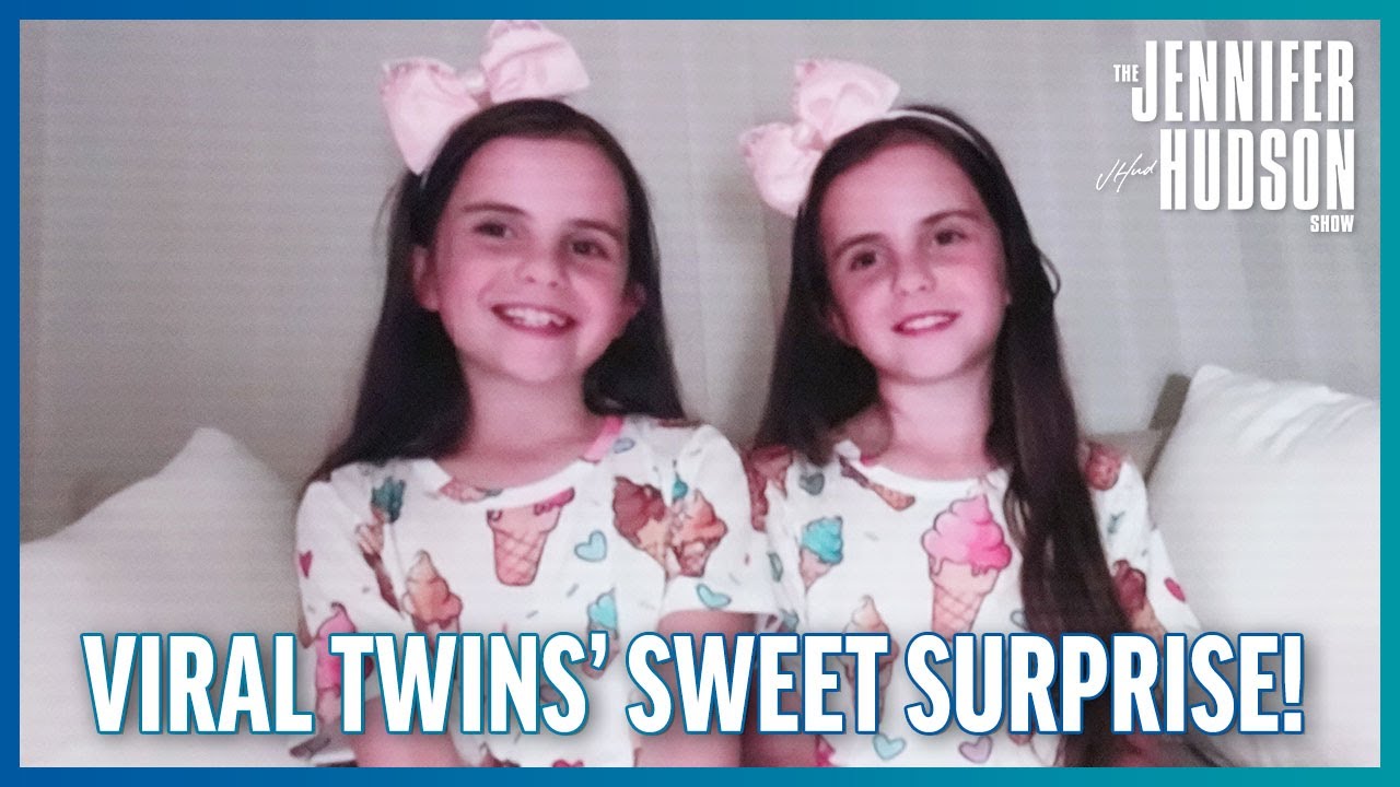 Viral Ice Cream-Loving Twins Get Sweet Surprise