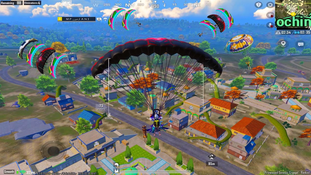 64 KILLS 🔥 BGMI ERANGEL NEW MAP BEST LANDING 💯 SAMSUNG,A2,A3,A6,A8,J2,J7,J6,S10,S20,S30,S50,A10,A20