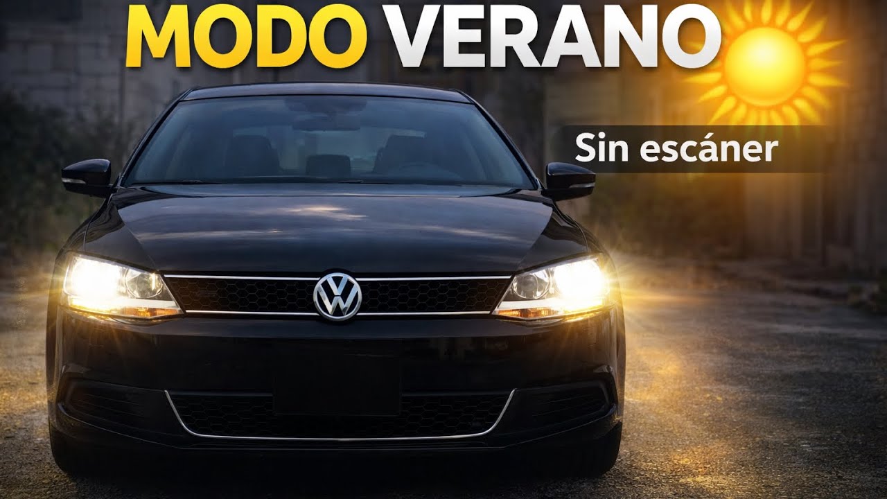 Pequeño “Tutorial” de cómo activar modo verano Jetta Style Active 2013