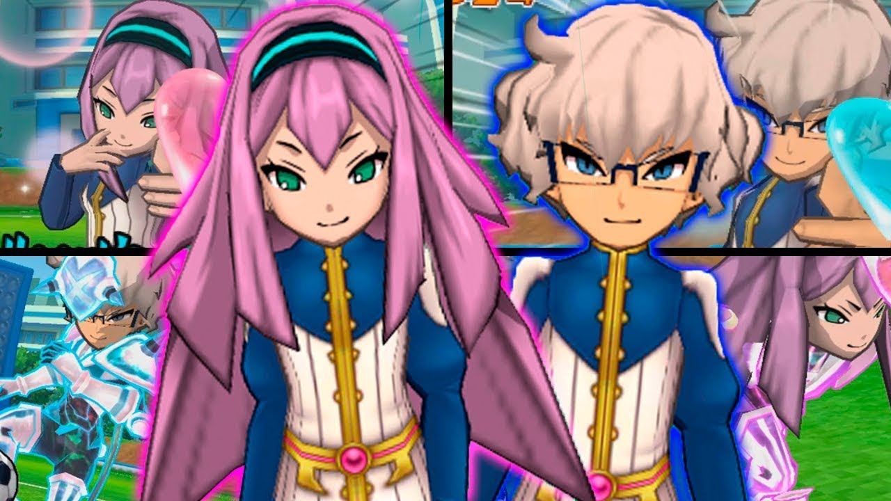 Meia and Giris (Mehr and Ghiris) | All Hissatsu Techniques | Inazuma eleven Games