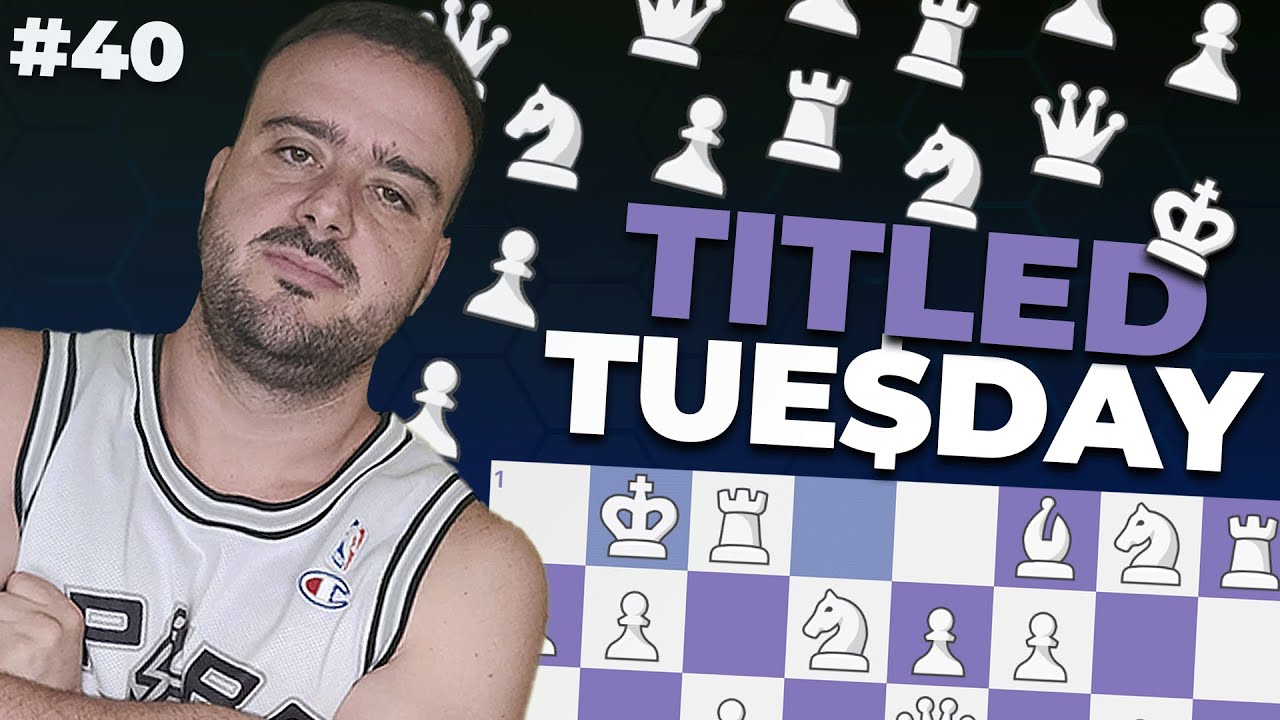 A DIVERTIRNOS EN EL TITLED TUESDAY NOCTURNO! #NAKAMURA #CARLSEN #40