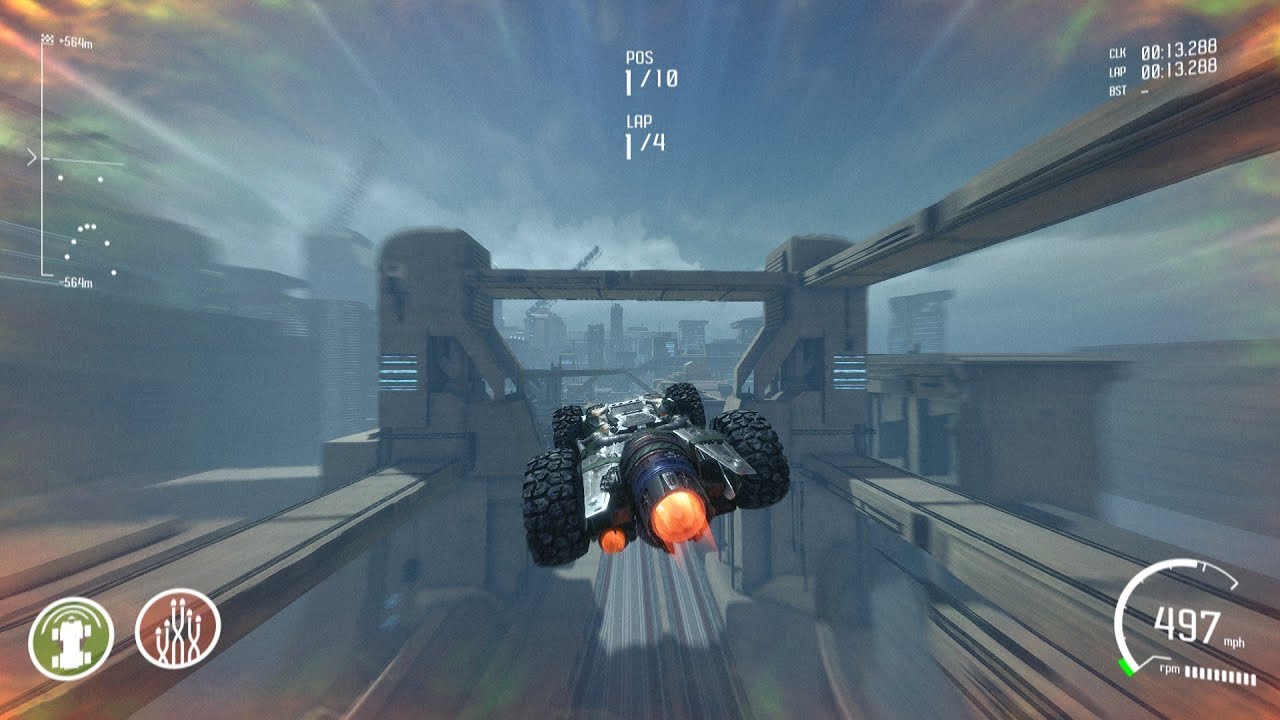 Grip Combat Racing - New Tracks - Hyper-speed