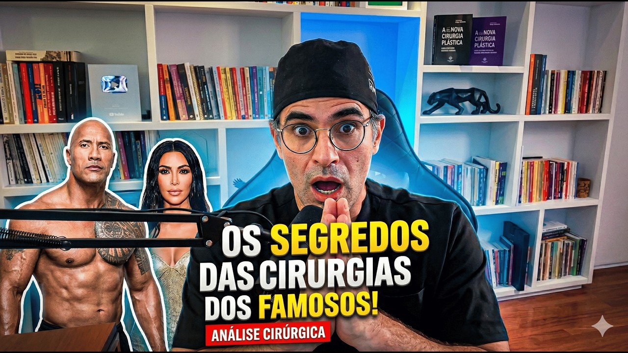 ANALISANDO as CIRURGIAS PLÁSTICAS de FAMOSOS, O que DEU ERRADO?