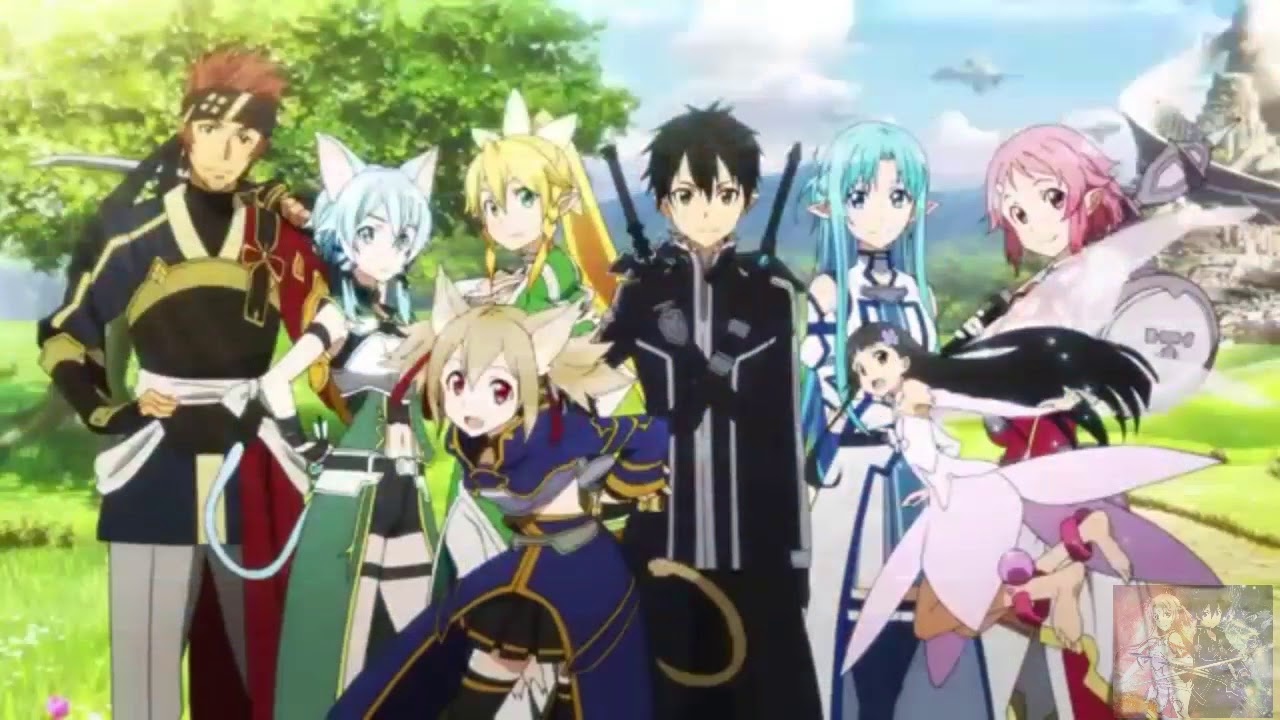 Sword art online [AMV] - shell shocked