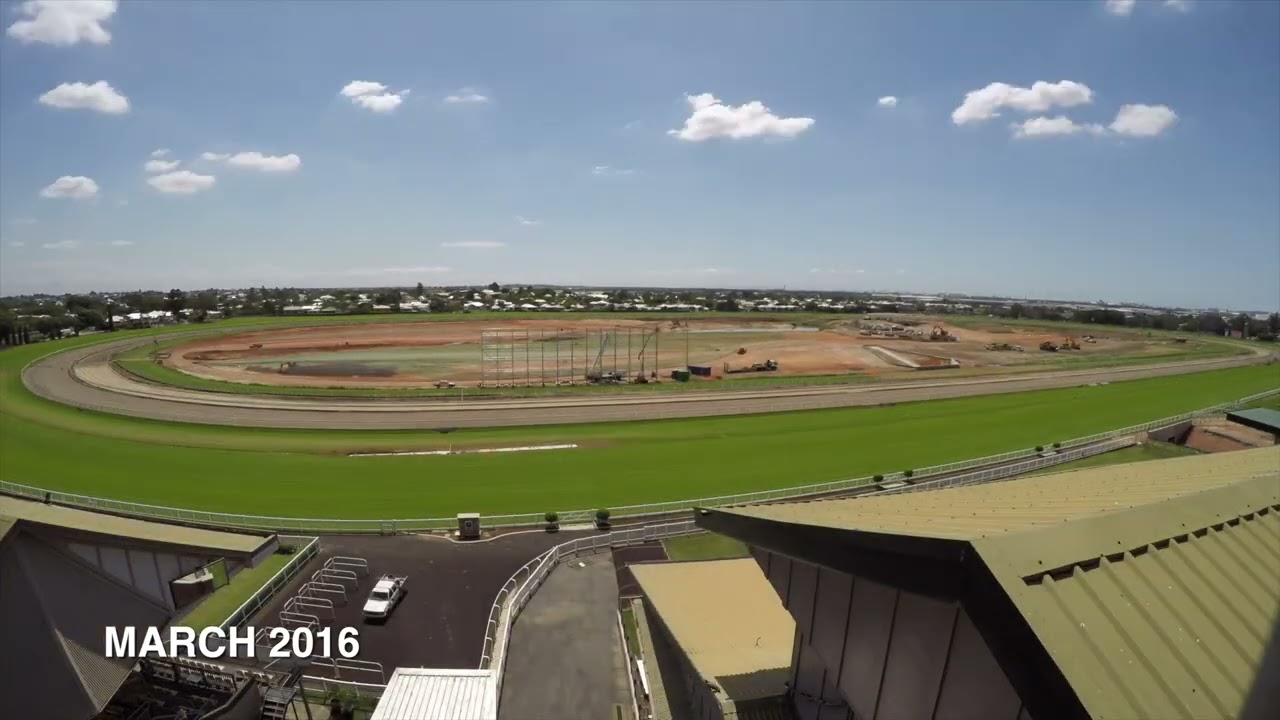 Brisbane Race Club  -  Time Lapse : Drone Fotage