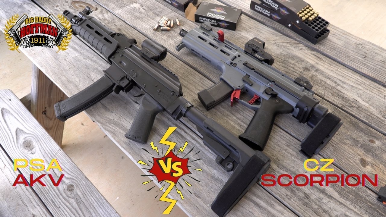 CZ Scorpion vs. PSA AK-V