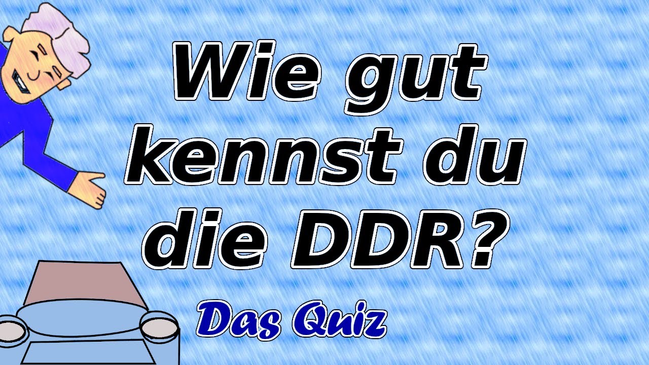 Innovationen der DDR | Teste dein Wissen