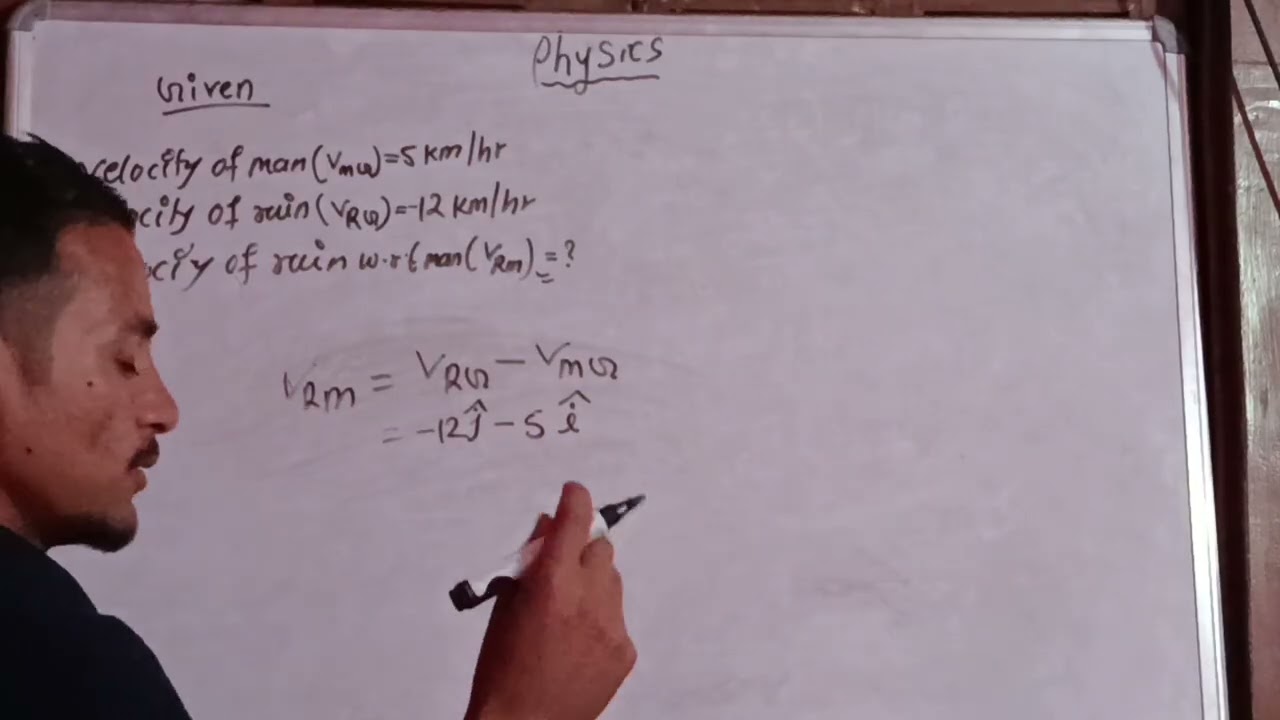 Relative velocity numerical ❤️
