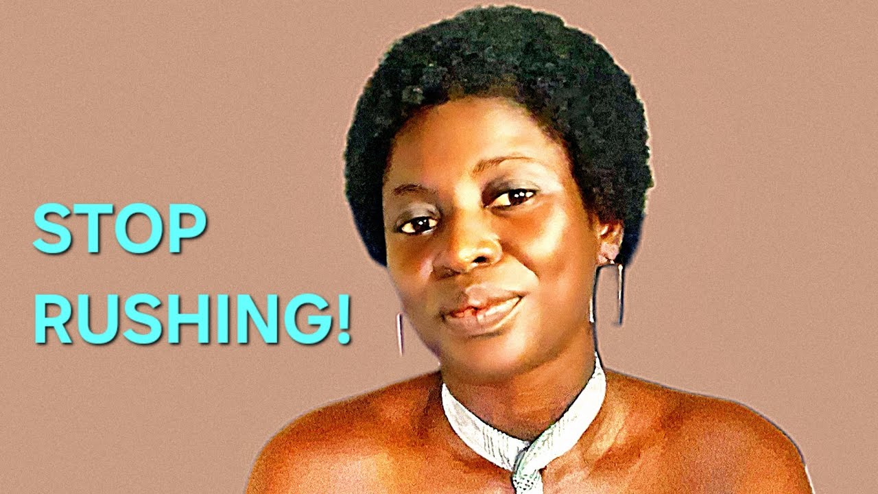 Stop Rushing — It's Not How Fast You Go, It's How Well