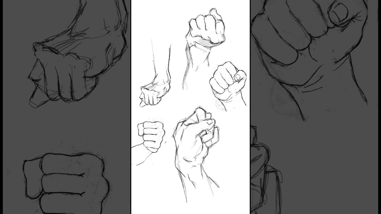 How To Draw Fists 