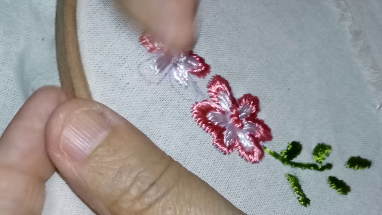 💚Bordado a mao ponto duplo💚 embroidered