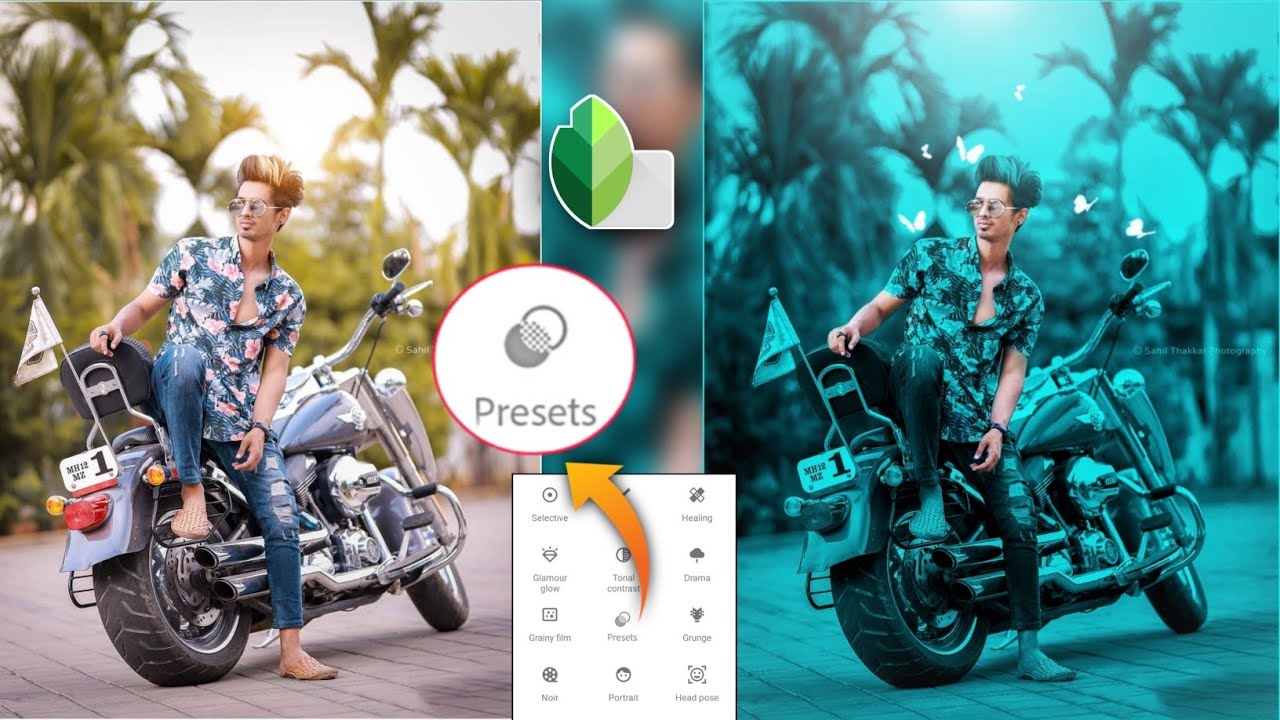 How to use Presets In snapseed | Snapseed Background Change Photo Editing|Saha social Presets 🔥